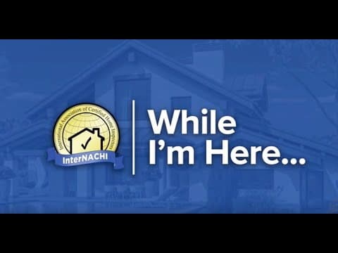 While I'm Here: Add an Infrared Certified Inspection